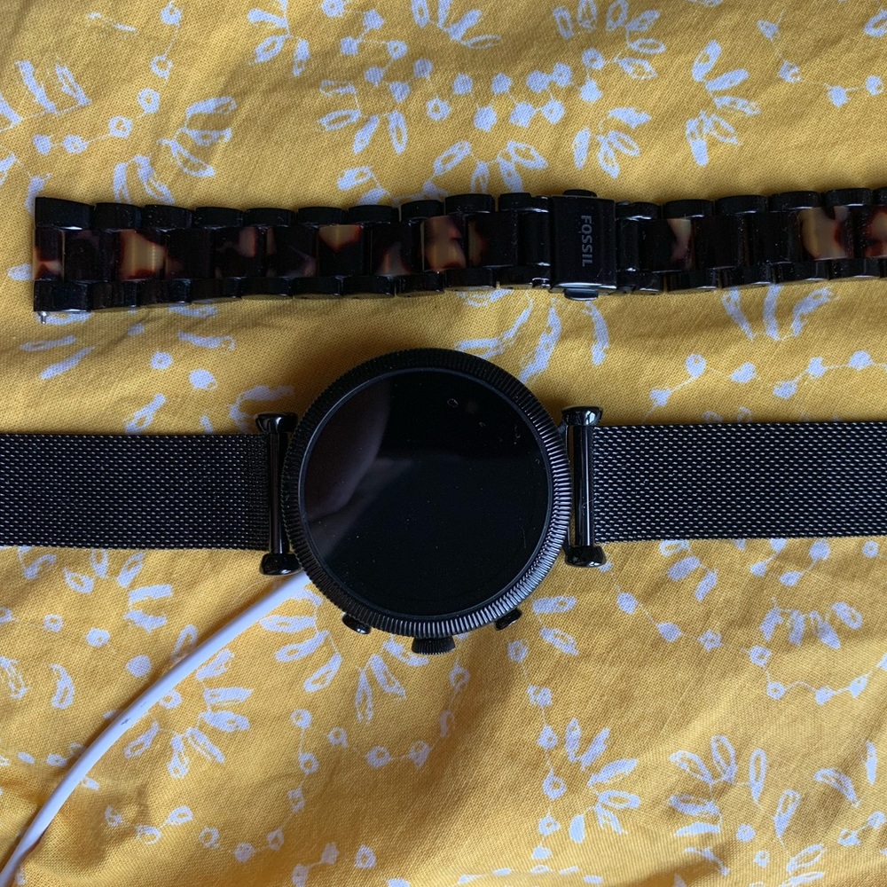 Gen 4 Smartwatch Sloan HR Black and Tortoise